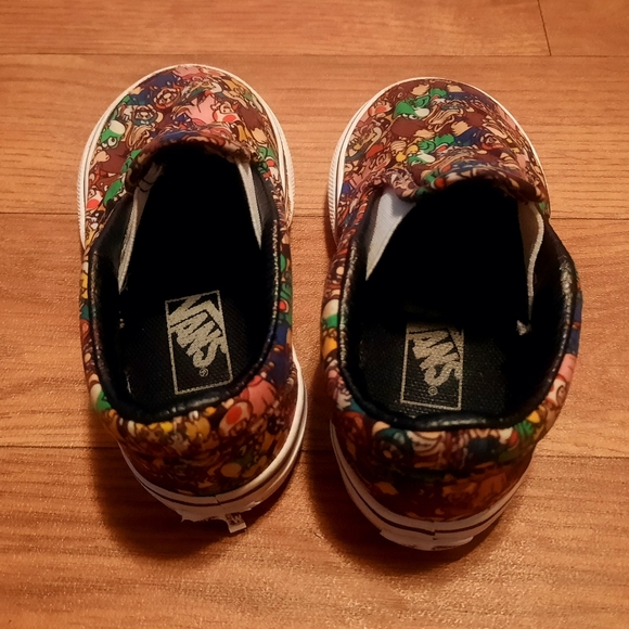 SOLD Vans Nintendo Slide Ons Baby 6c - Picture 8 of 9